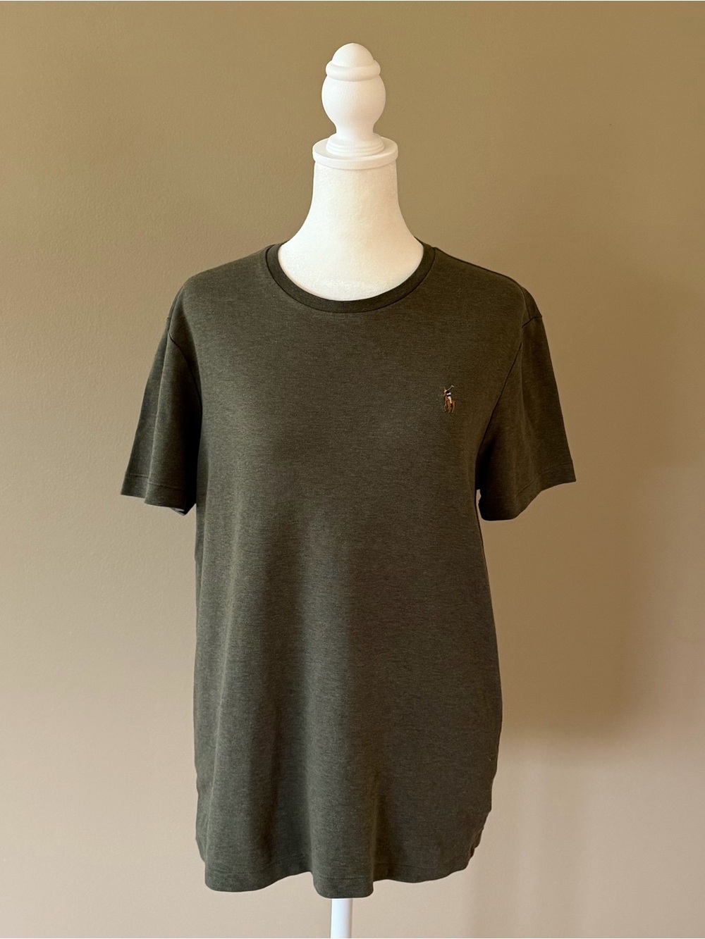 Polo Ralph Lauren Custom Slim Fit Olive Green T-Shirt Men’s M